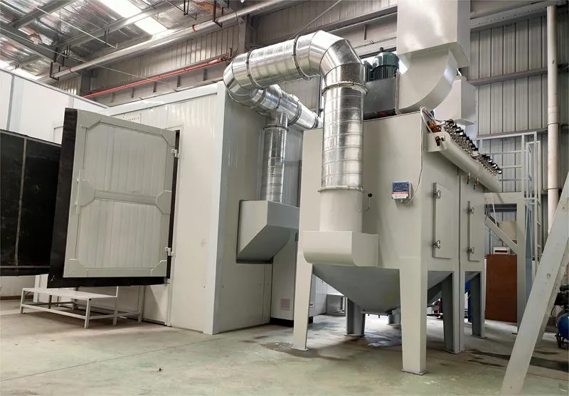 Pulse dust removal closed sandblasting r